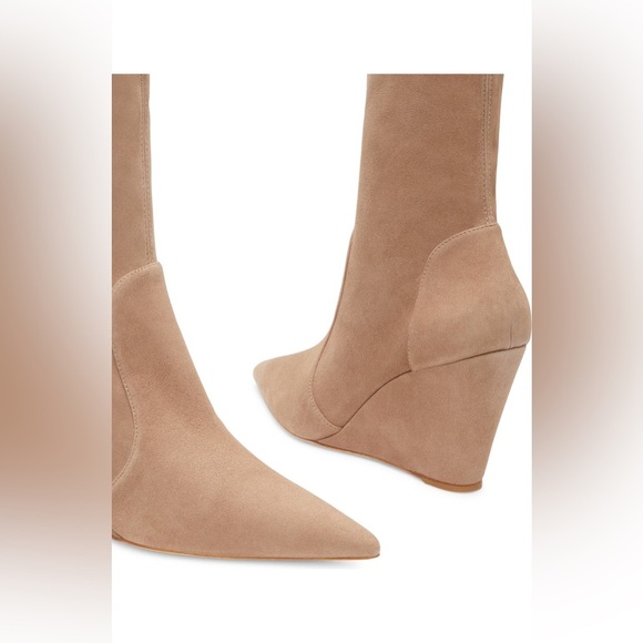 Stuart Wedge 85 Pointed Toe Sock Bootie (Women)
Stuart Weitzman - Picture 5 of 9
